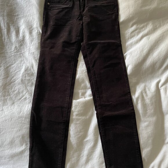 Diana Corduroy Skinny - Dark Brown - Picture 2 of 4